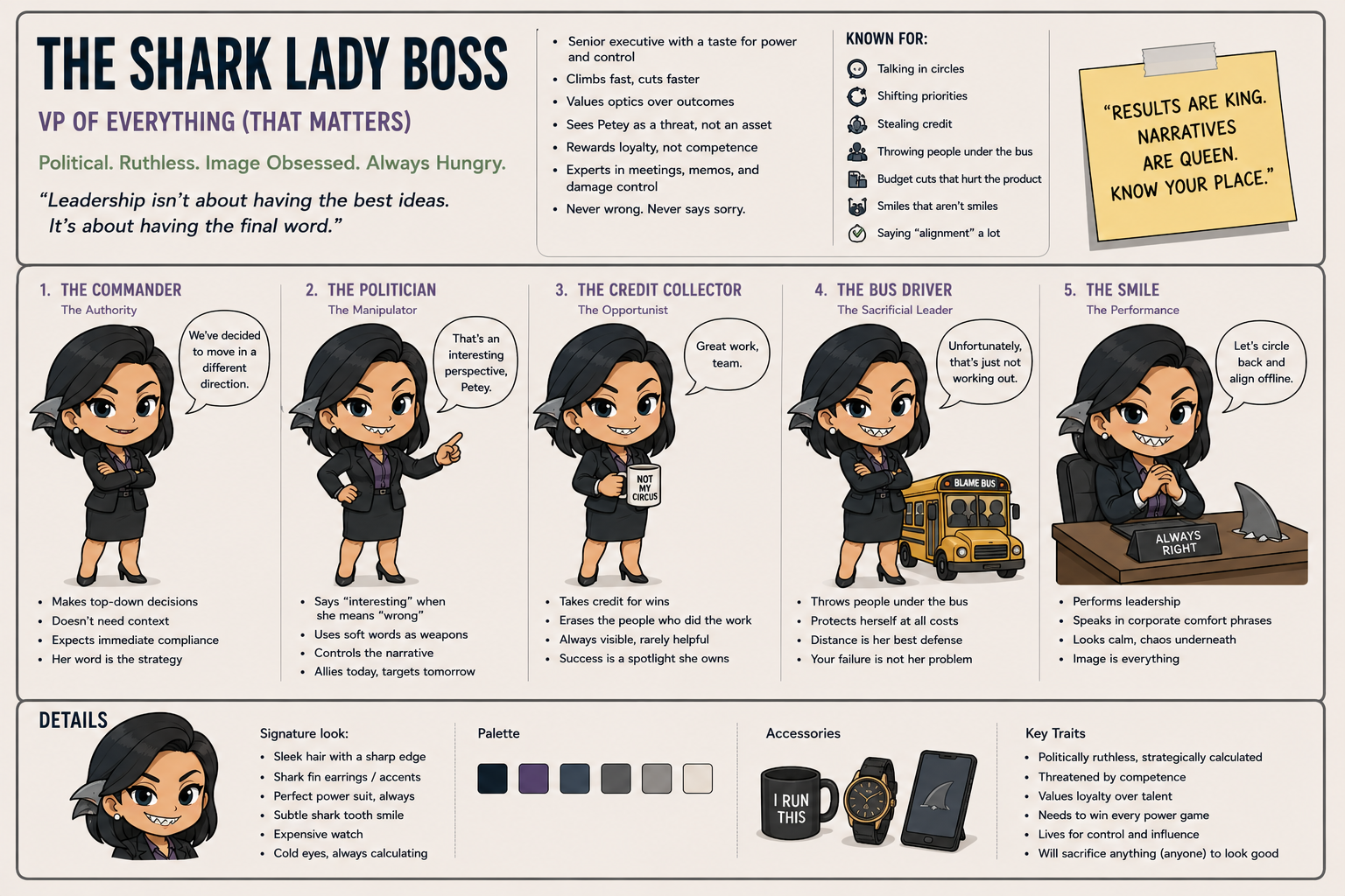 Shark Lady Boss